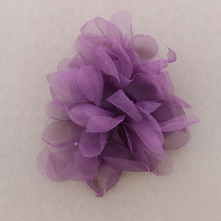 BROCHE FLOR GASA 15*22CM