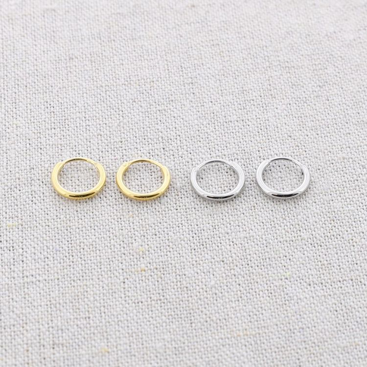 PENDIENTES ACERO ARO 11MM 2