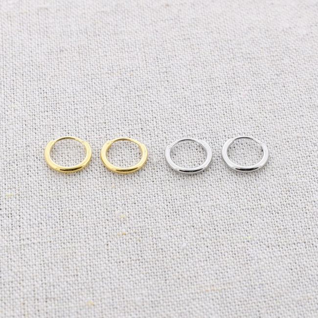 PENDIENTES ACERO ARO 11MM