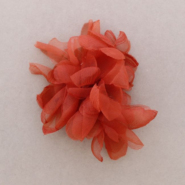 BROCHE FLOR GASA 15*22CM
