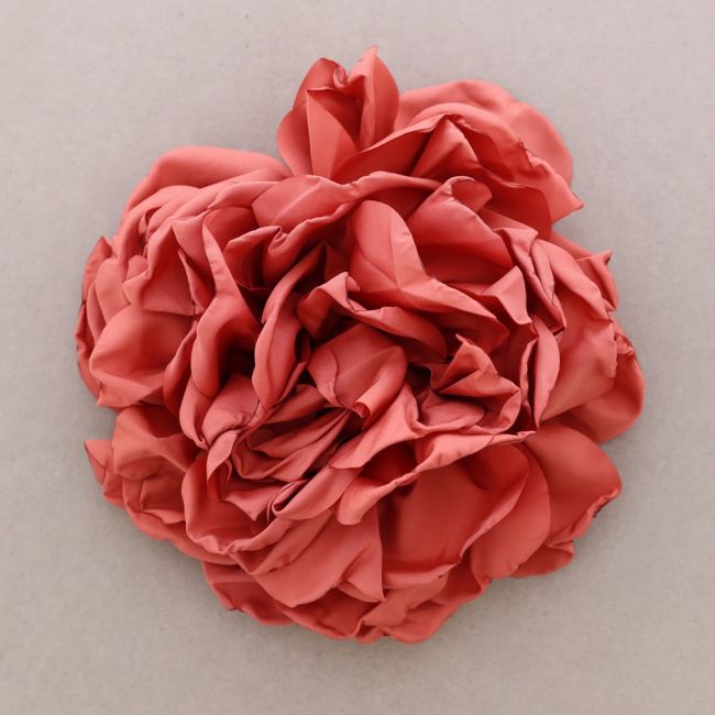 BROCHE FLOR TELA 20CM