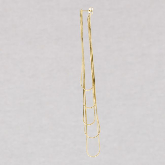 CASCADE SHAPE STEEL EARRINGS