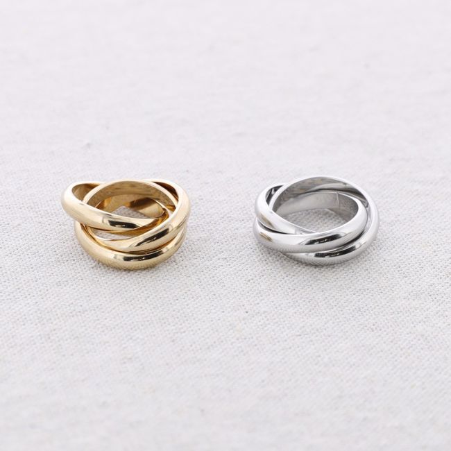 TRIPLE METAL RING