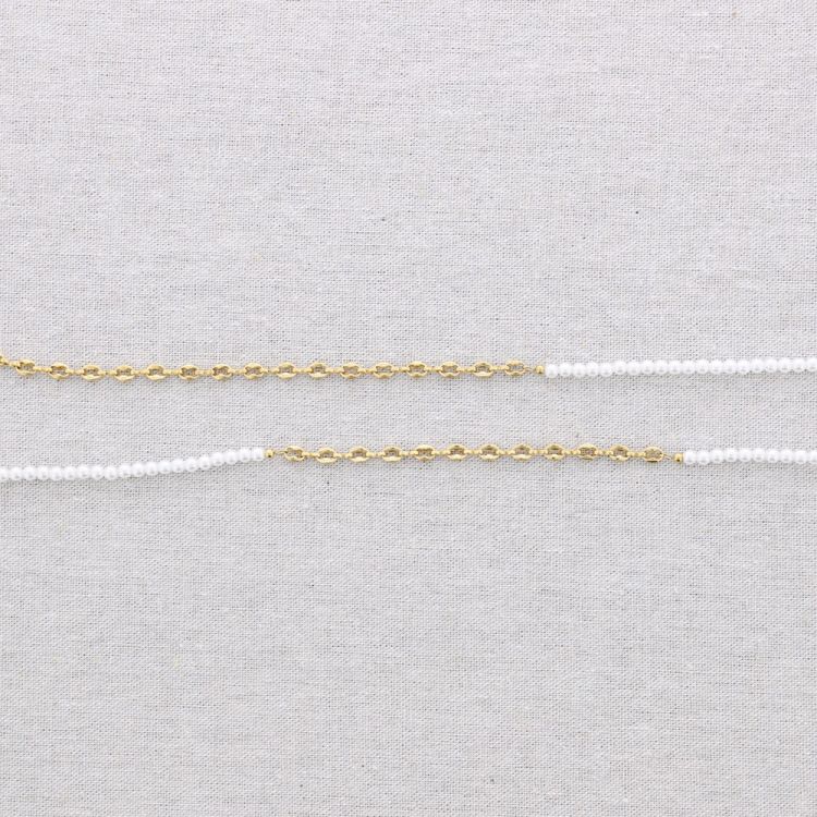 MULTIUSO ACERO PULSERA COLLAR CINTURÓN ACABADO PERLA