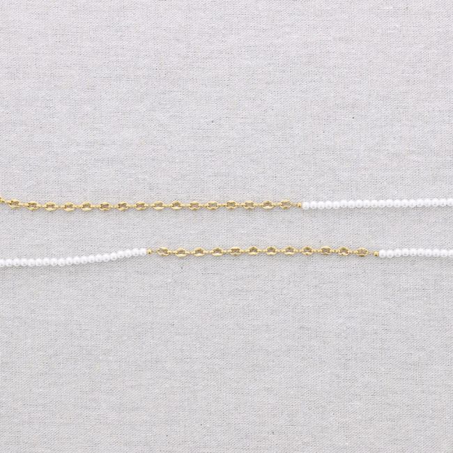 MULTIUSO ACERO PULSERA COLLAR CINTURÓN ACABADO PERLA