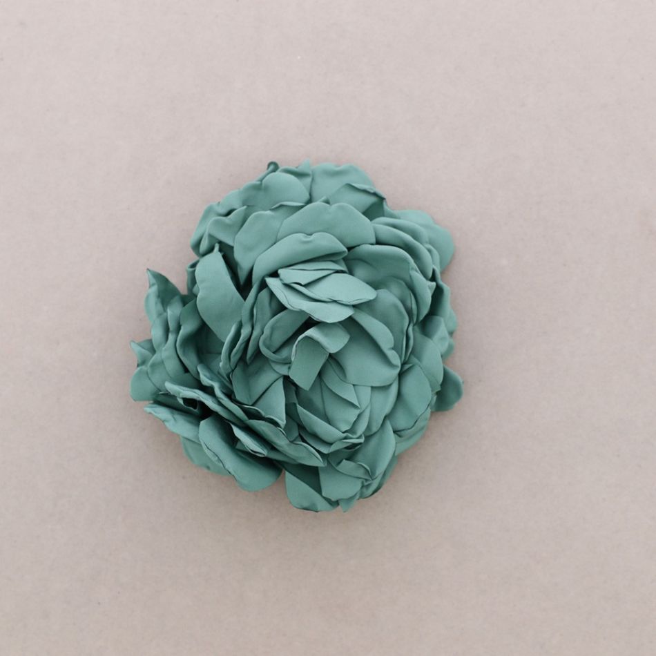 BROCHE FLOR TELA 15CM