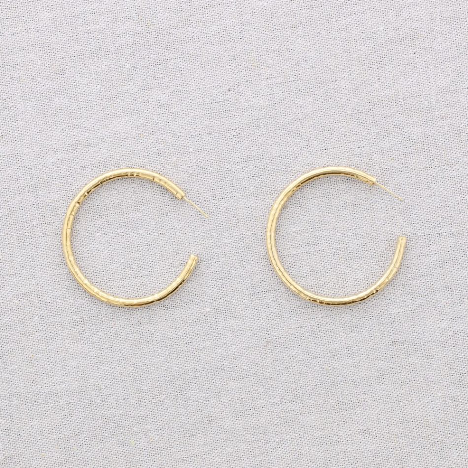 PENDIENTES ACERO 5CM ARO 3.5MM