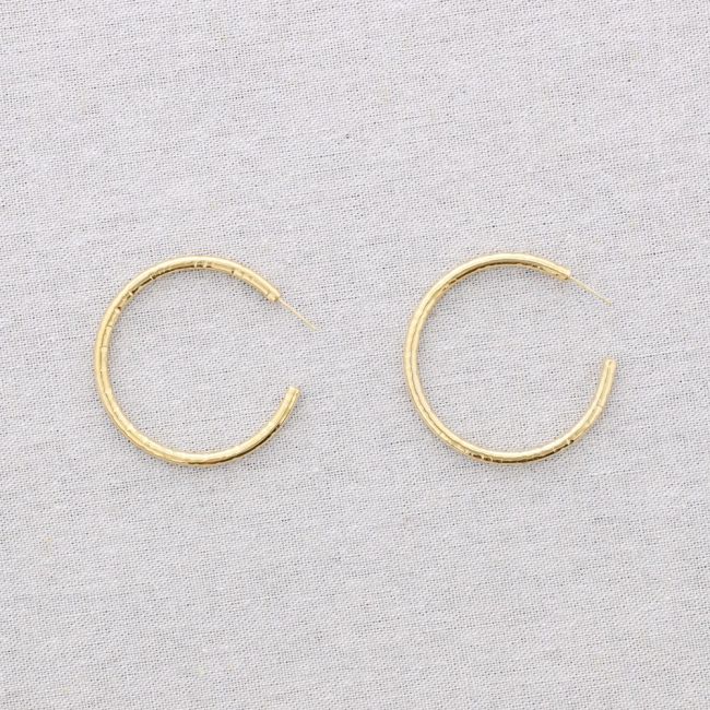 PENDIENTES ACERO 5CM ARO 3.5MM