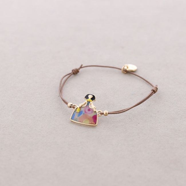 PULSERA MENINA METAL ESMALTE