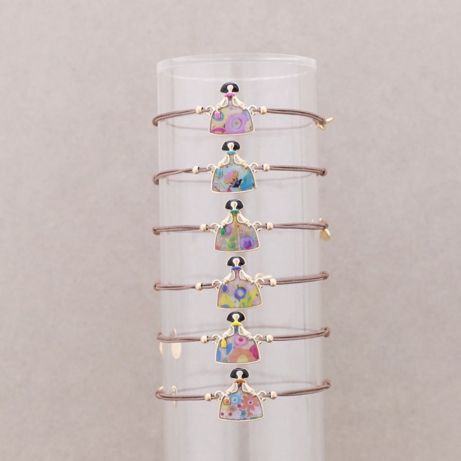 MENINA METAL ENAMEL BRACELET