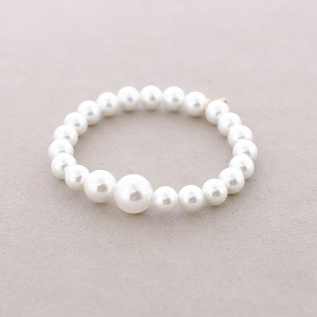 PULSERA ACABADO PERLA VARIAS