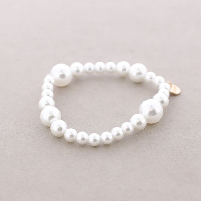 PULSERA ACABADO PERLA VARIAS