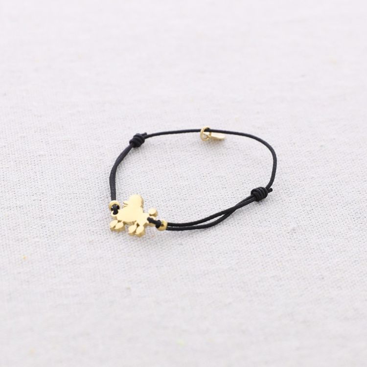 PULSERA ACERO ELÁSTICO PERRITO