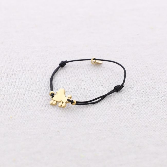 PULSERA ACERO ELÁSTICO PERRITO