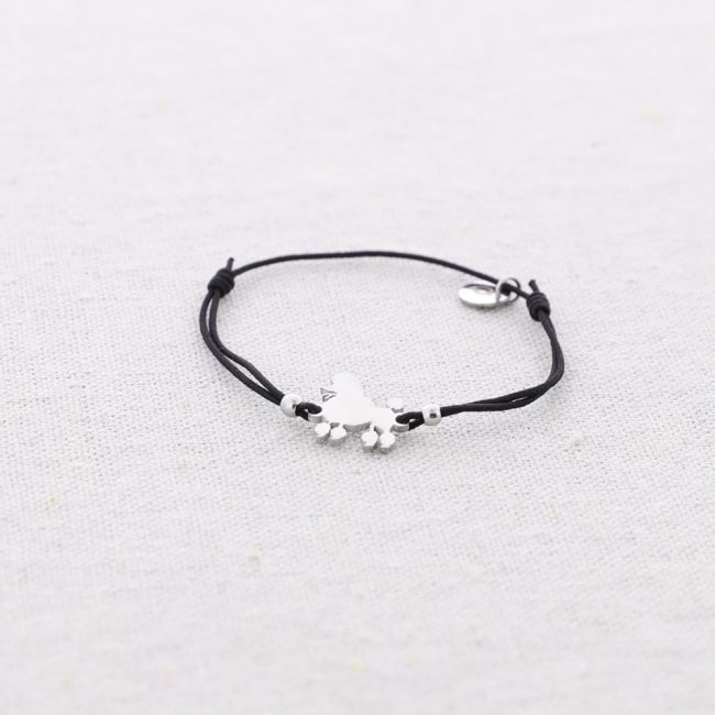 PULSERA ACERO ELÁSTICO PERRITO