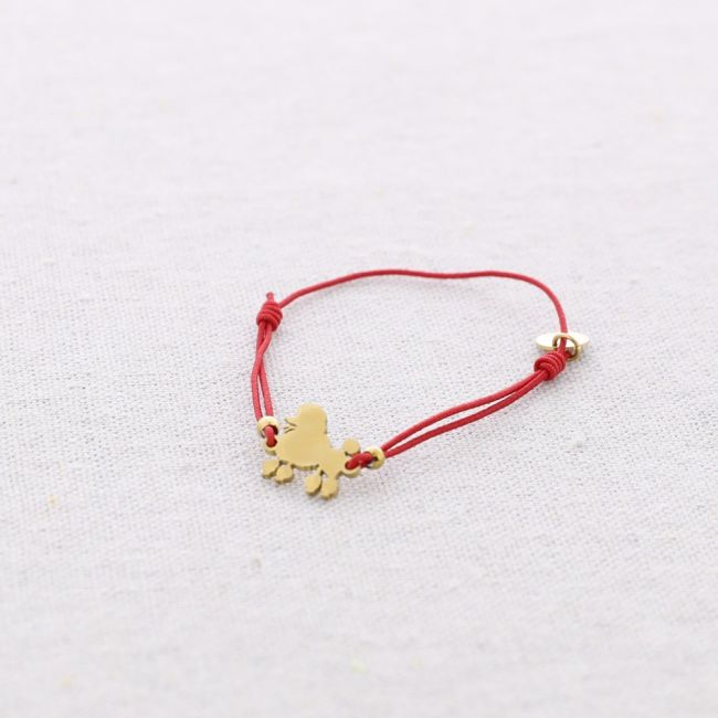 PULSERA ACERO ELÁSTICO PERRITO