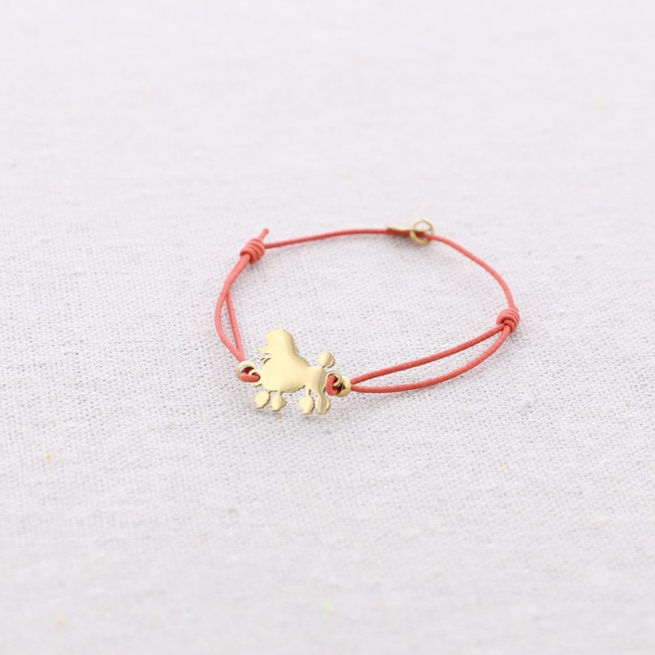 ELASTIC STEEL PUPPY BRACELET