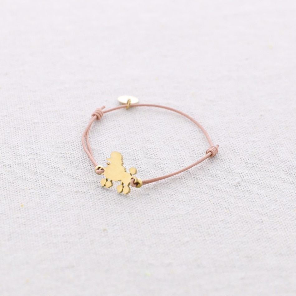 ELASTIC STEEL PUPPY BRACELET