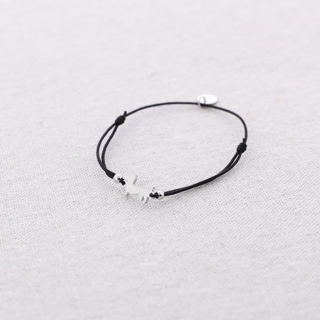 PULSERA ACERO ELÁSTICO PERRITO