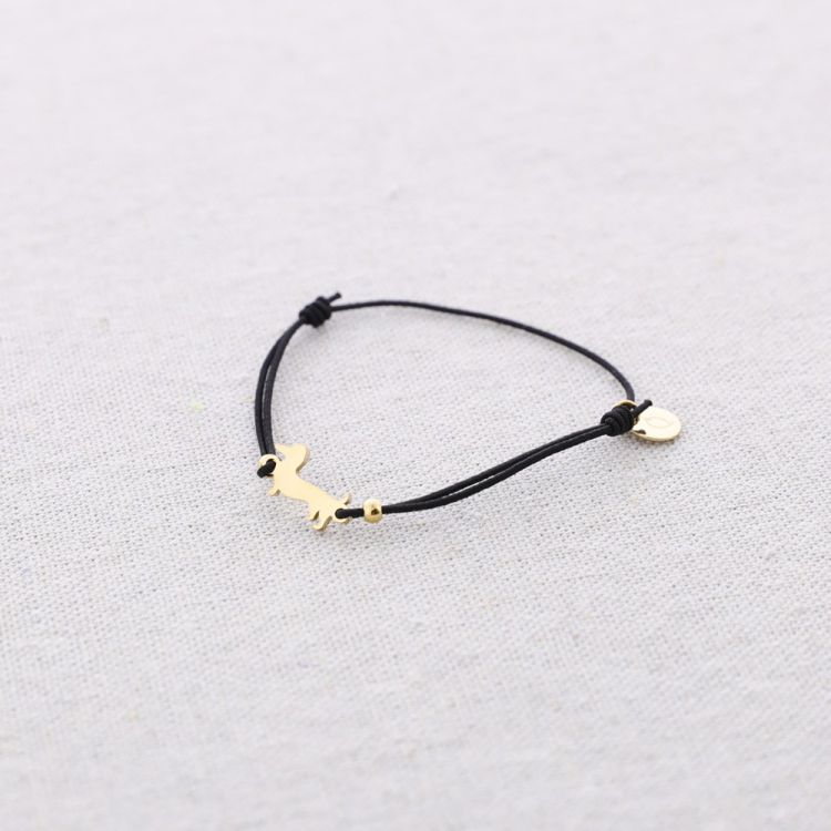 PULSERA ACERO ELÁSTICO PERRITO 2