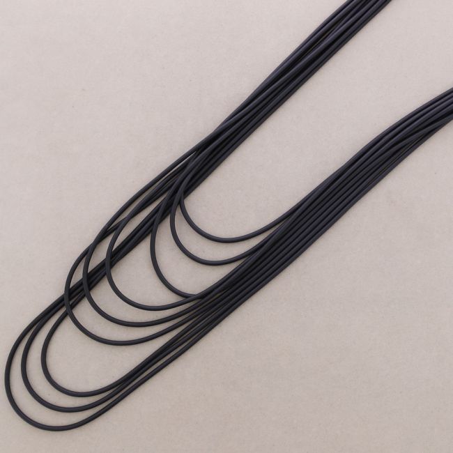 COLLAR MULTI VUELTAS GOMA
