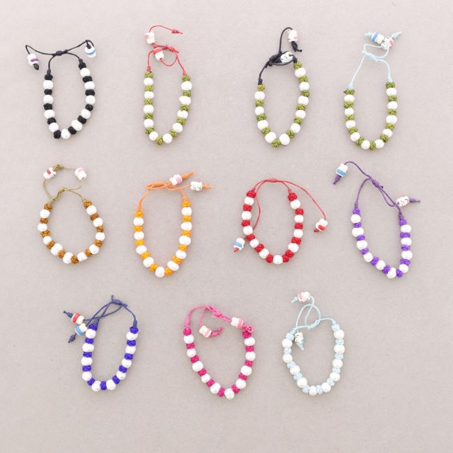 PULSERA NUDOS PERLAS CULTIVADAS