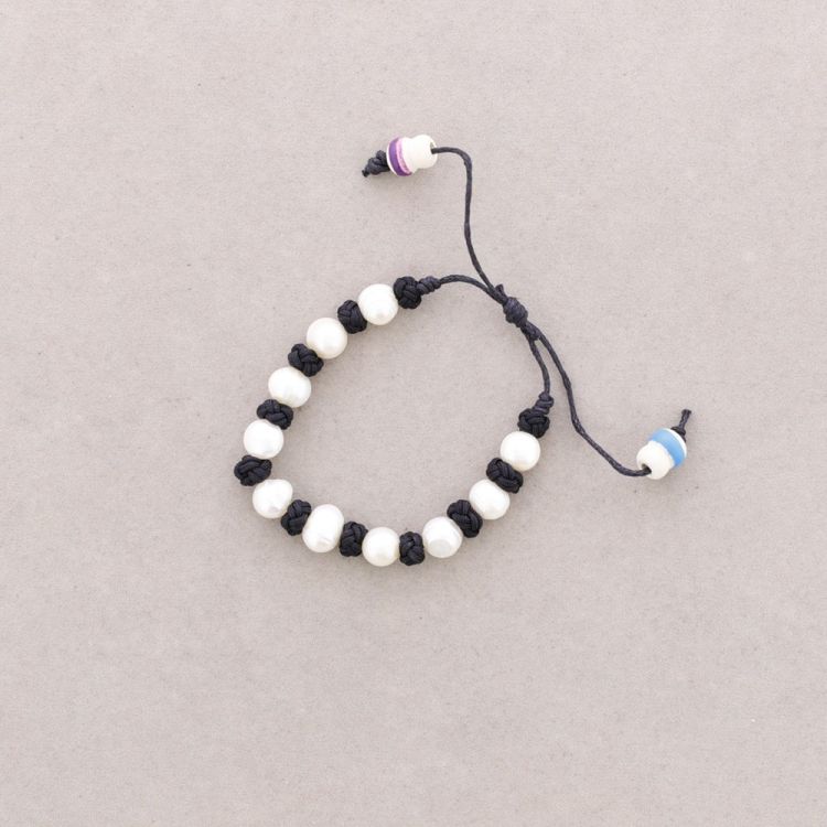 CULTURED PEARL KNOT BRACELET 2