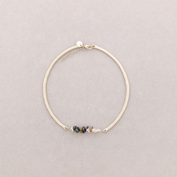 METAL STONES CHOKER