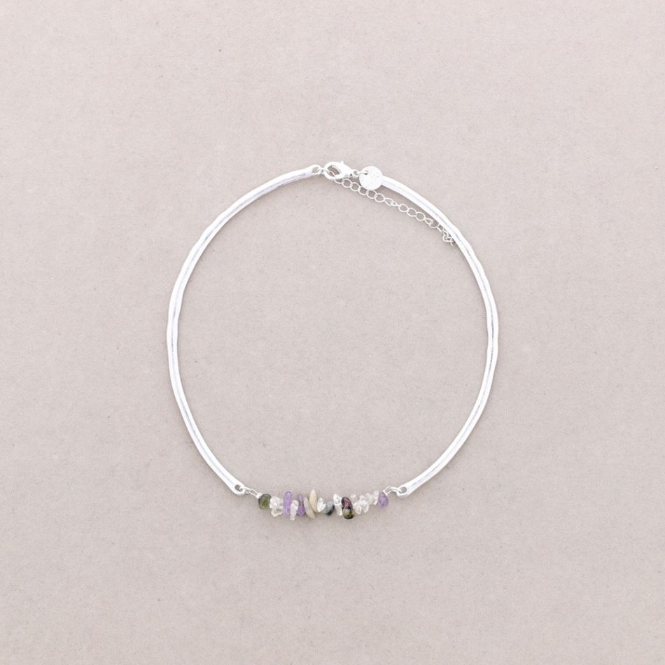 CHOKER METAL PIEDRAS