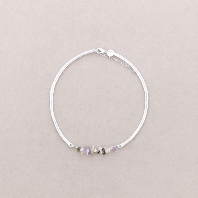 METAL STONES CHOKER