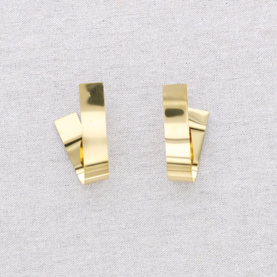 PENDIENTES ACERO FORMA RECTANGULAR