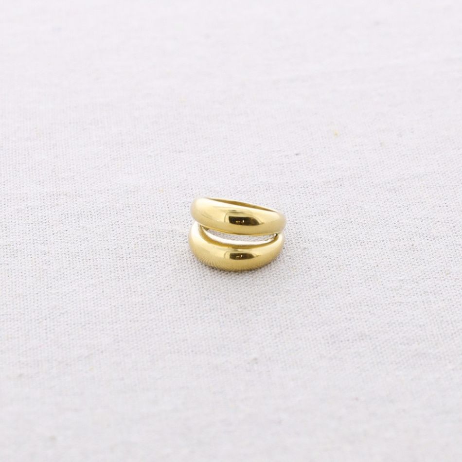 DOUBLE ROW STEEL RING