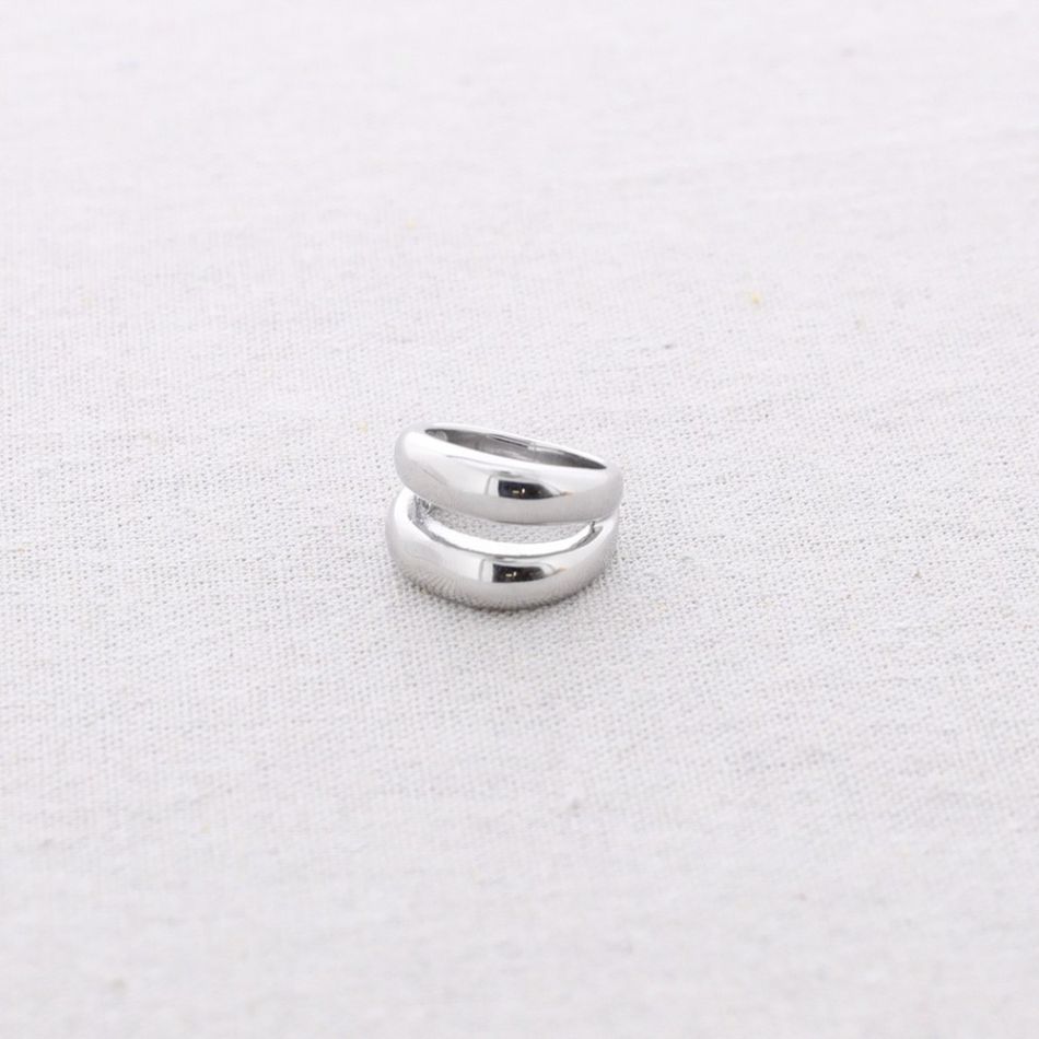 DOUBLE ROW STEEL RING