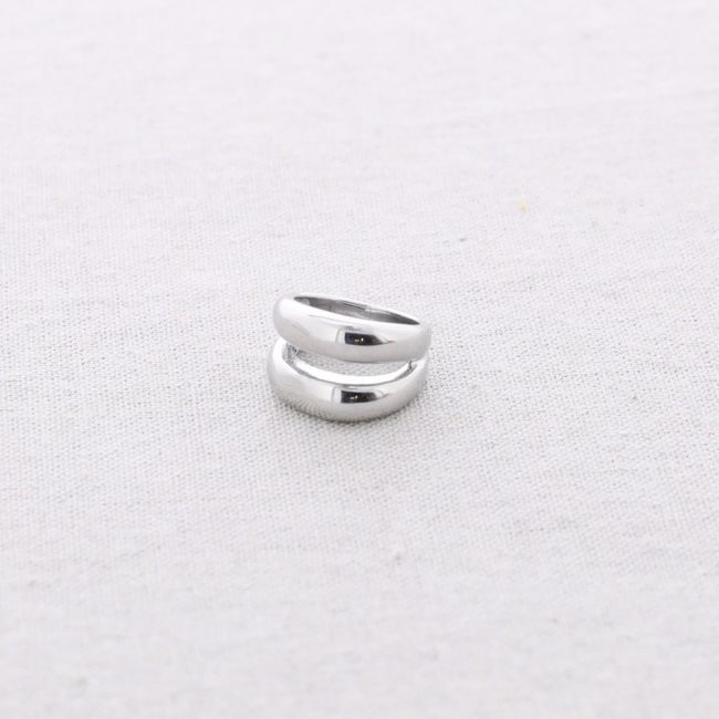 DOUBLE ROW STEEL RING