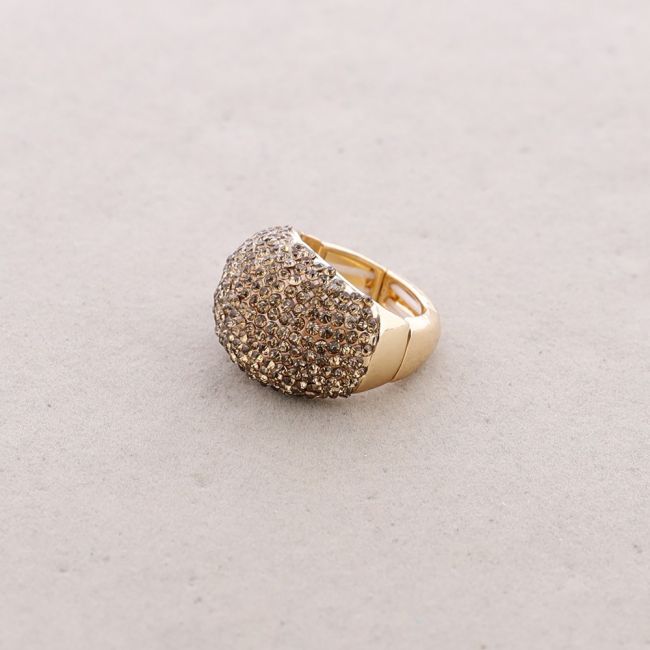 ELASTIC METAL CRYSTALS RING