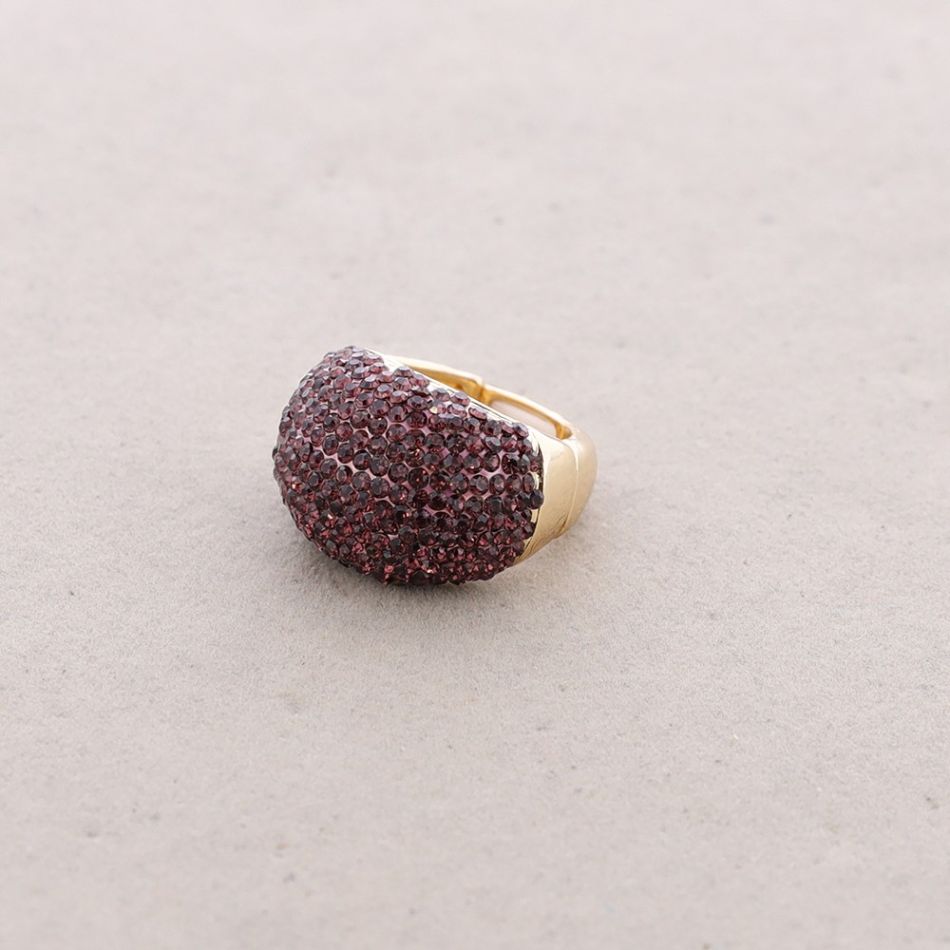 ELASTIC METAL CRYSTALS RING