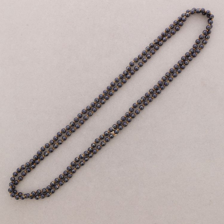 LONG KNOT BEADS NECKLACE 1.5M*6MM