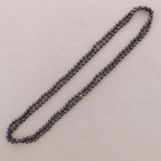 LONG KNOT BEADS NECKLACE 1.5M*6MM