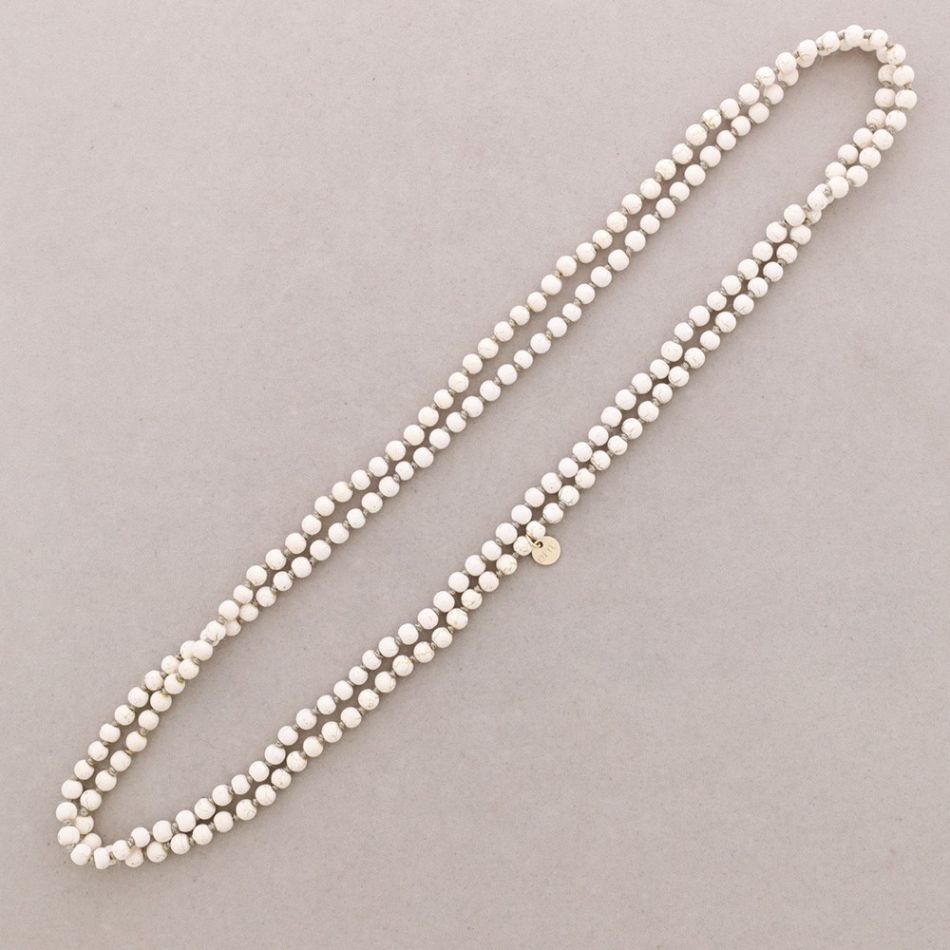 LONG KNOT BEADS NECKLACE 1.5M*6MM