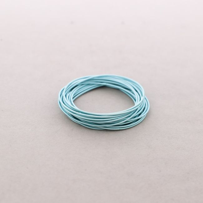 1.7MM WIRE BRACELET SET 24 PIECES