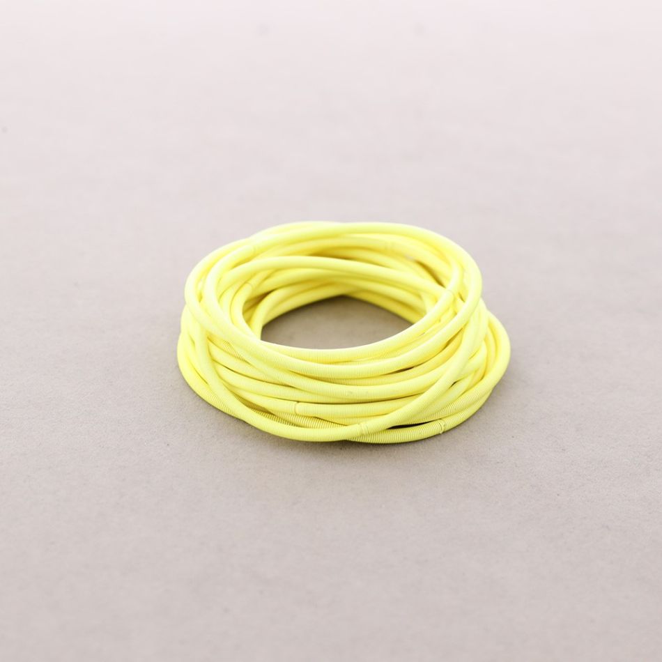 2.8MM WIRE BRACELET SET 18 PIECES