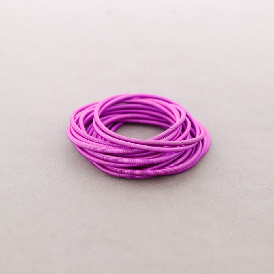 2.8MM WIRE BRACELET SET 18 PIECES
