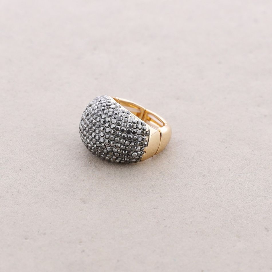 ELASTIC METAL CRYSTALS RING