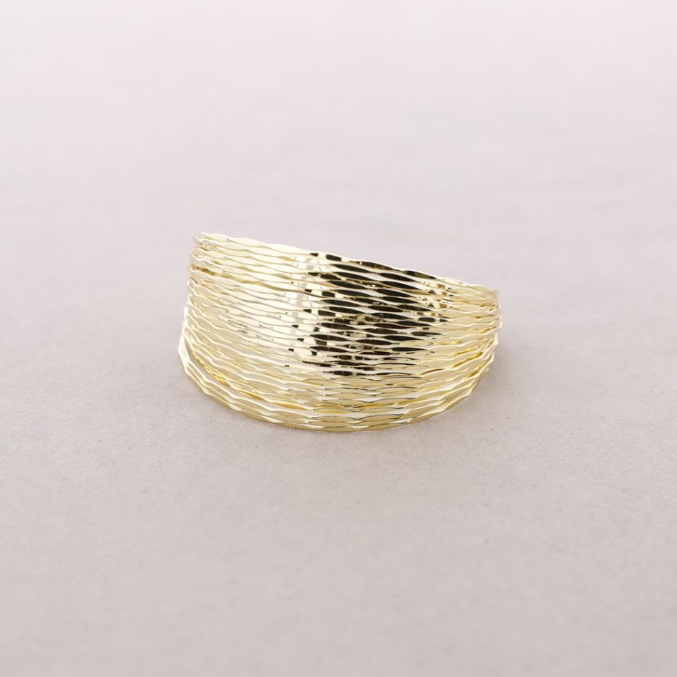 PULSERA BRONCE AJUSTABLE TIRAS