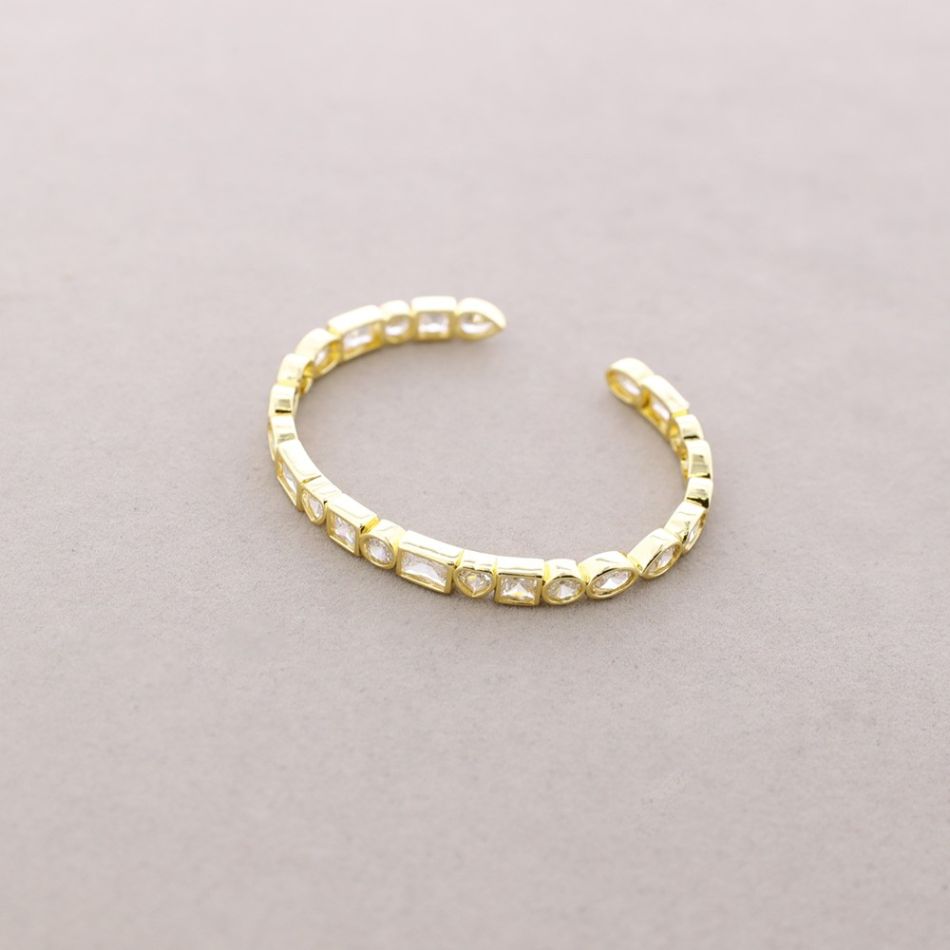 PULSERA BRONCE AJUSTABLE CIRCONITAS