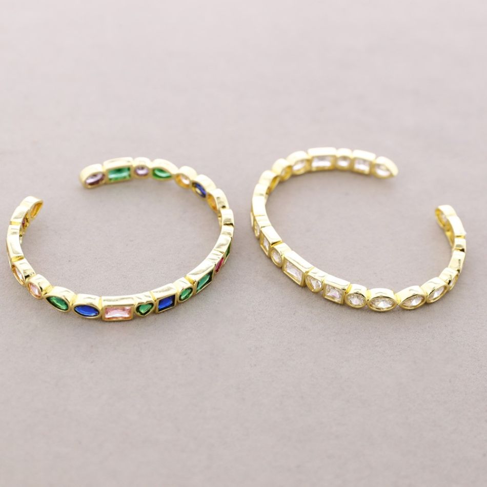 PULSERA BRONCE AJUSTABLE CIRCONITAS