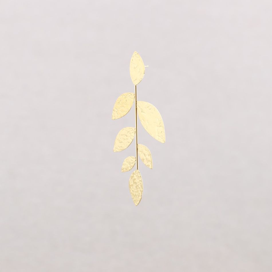 STEEL TWIG EARRINGS