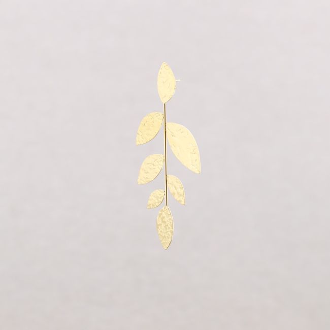 STEEL TWIG EARRINGS