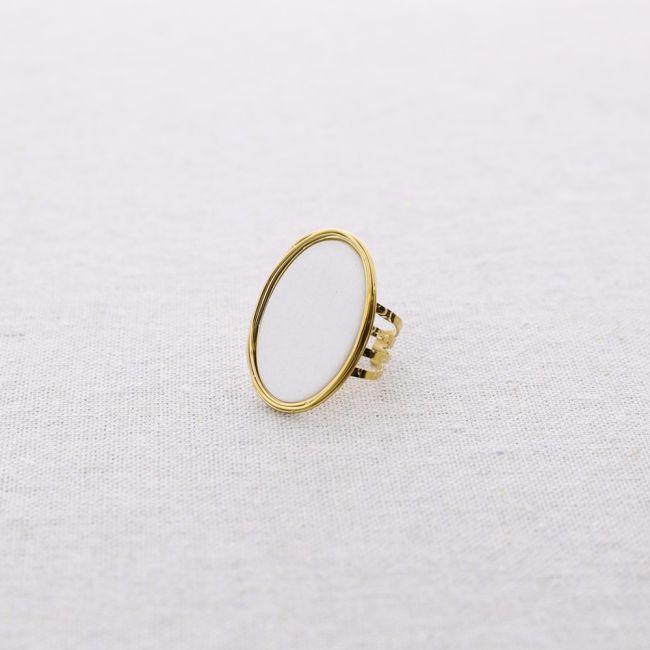 ANILLO ACERO PIEDRA
