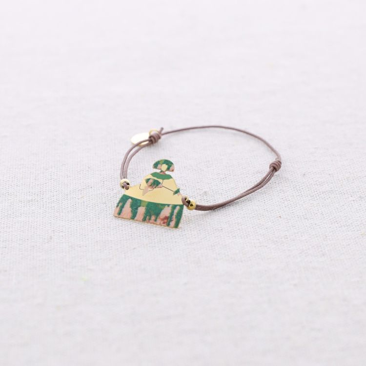 PULSERA ELÁSTICA MENINA ACERO DIBUJO